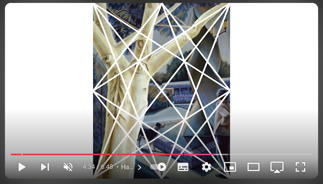 Compositional painting: The Golden Ratio, Rule of Thirds and Harmonic Armature.